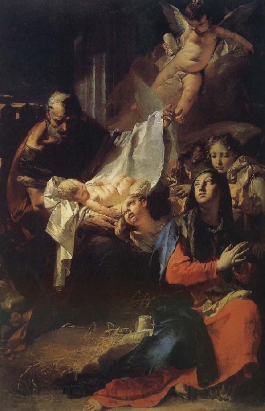 Giovanni Battista Tiepolo Pilgrims son Spain oil painting art